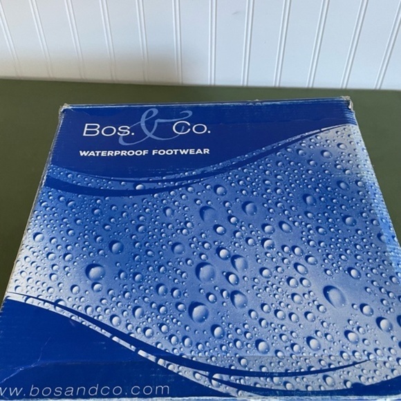 NWT Bos. & Co. DALLY Waterproof Suede Chelsea Boots in Gray Slate *Portugal* - Picture 11 of 13